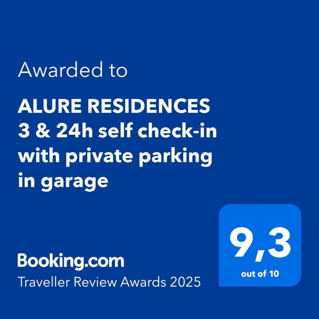 Alure Residences 3 & 24H Self Check-In, Parking In The Garage In The Apartment Building Included, New Building, Terrace, Green Location With A Forest Park With A Lake, Children'S Playground Banska Bystrica Luaran gambar